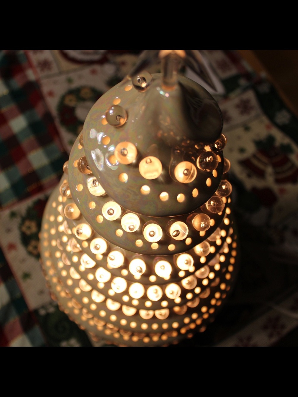 Vintage Spiral Tree Ceramic Lighted Old Fashioned Tabletop 🎄
